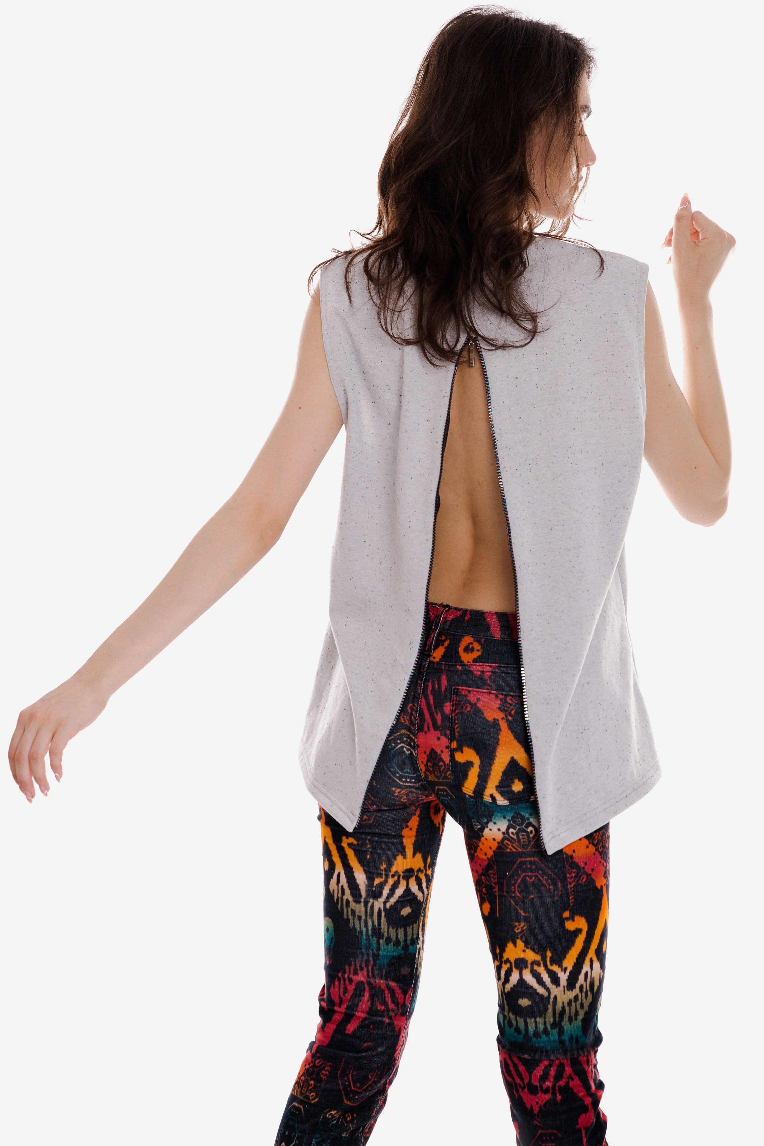 Sleeveless Sweatshirt