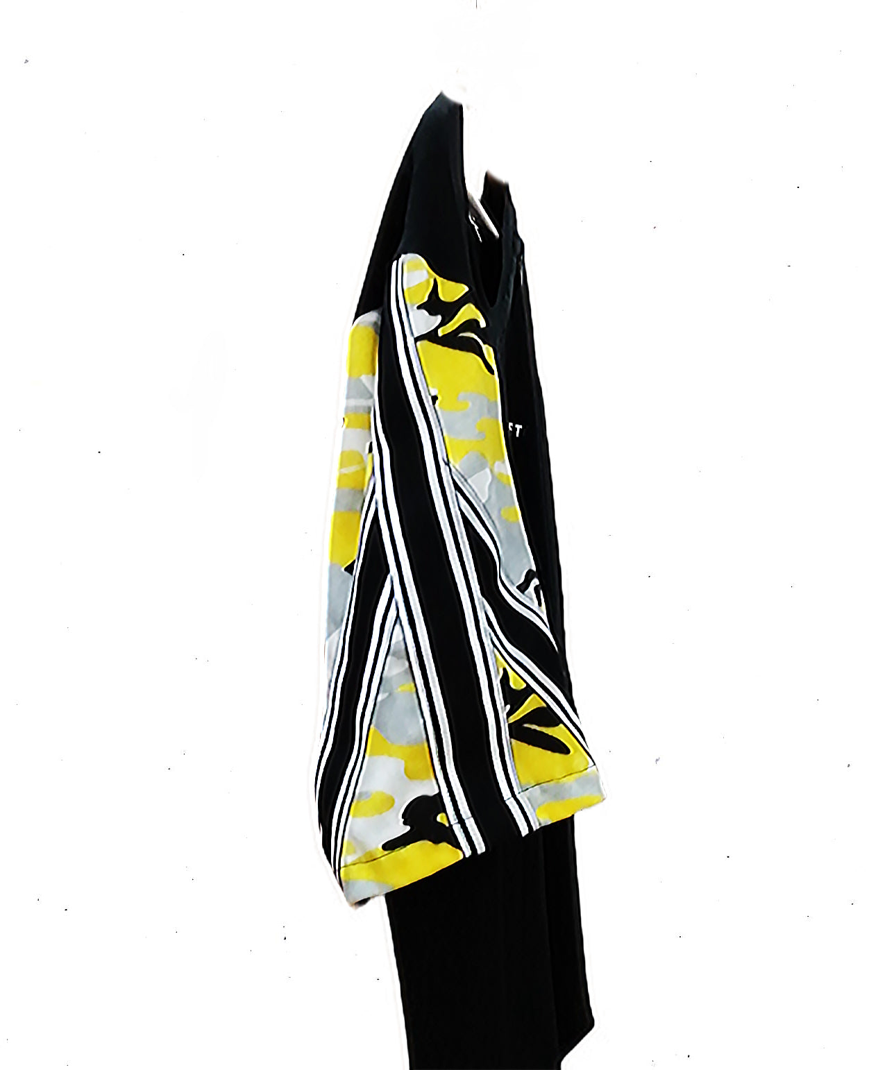 T-shirt with Decorative Zipper