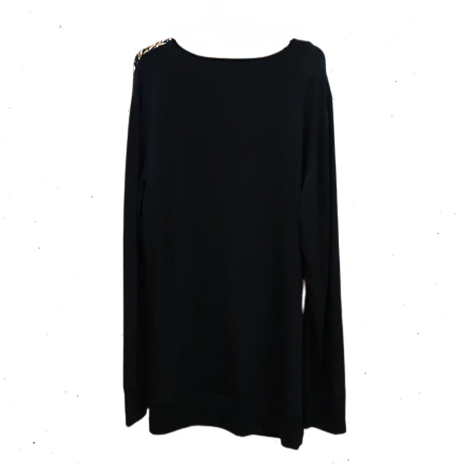 Black and Orange Blouse