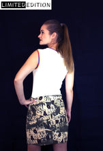 Load image into Gallery viewer, Chleo Skirt Crafted with Soft Cotton Street-Style - Velmoft