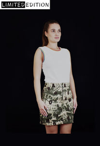 Chleo Skirt Crafted with Soft Cotton Street-Style - Velmoft