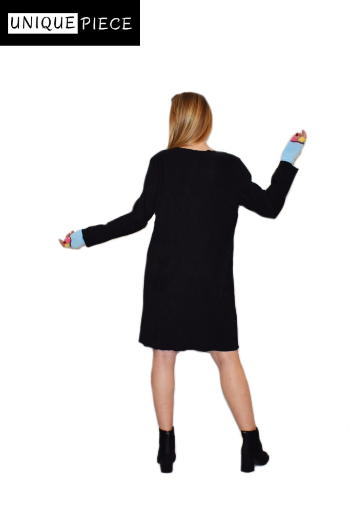 Unique Stay Zipper Dress - Velmoft