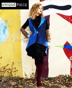 Controverse Hand-Painted Jacket Indian Girl - Velmoft