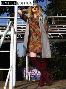 Street Style Dress - Autumn Mood - Velmoft