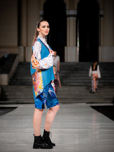 Controverse Hand-Painted Jacket Indian Girl