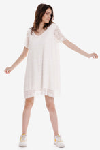 Load image into Gallery viewer, White Lace Dress