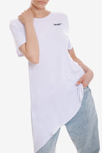 Load image into Gallery viewer, Asymmetric White T-Shirt
