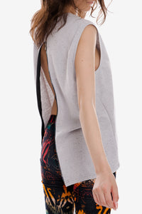 Sleeveless Sweatshirt