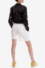 Load image into Gallery viewer, Sequin Bomber Jacket