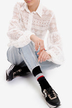 Load image into Gallery viewer, White Lace Blouse