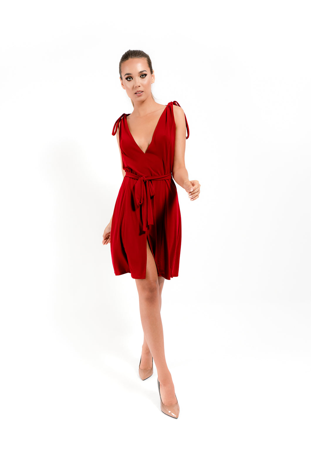 Sexy Red Dress - Velmoft