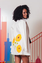 Load image into Gallery viewer, White Shirt Exclusively Hand-Painted with the Fork - Velmoft