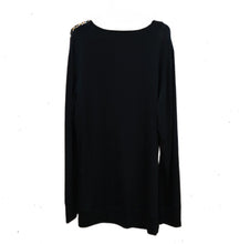 Load image into Gallery viewer, Black and Orange Blouse